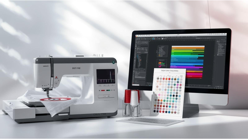 Why Colors Sew in the Wrong Order — DST File Stitch Sequencing Fix