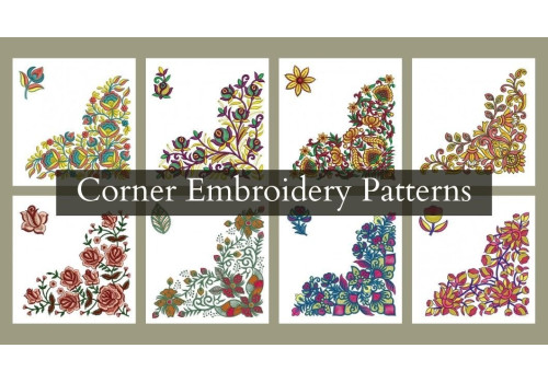 Corner Embroidery Patterns