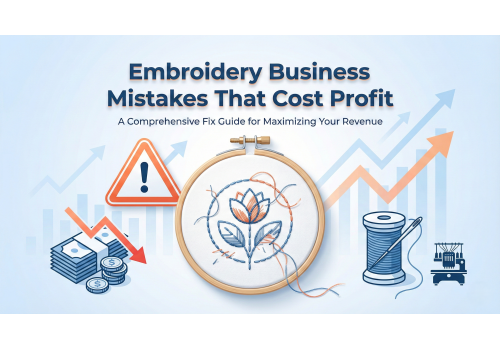 Embroidery Business Mistakes That Cost Profit