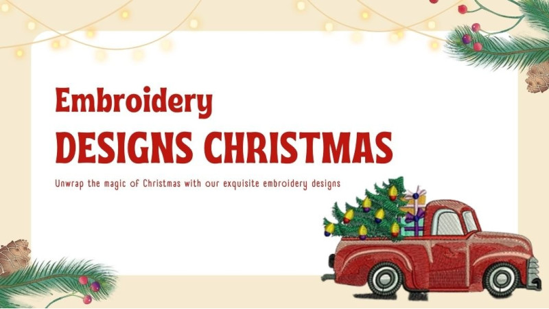 Embroidery Designs Christmas