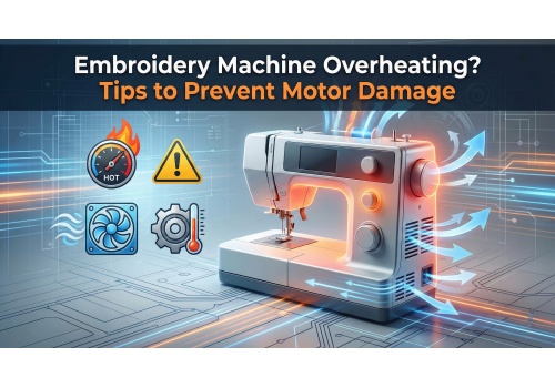 Embroidery Machine Overheating? Tips to Prevent Motor Damage