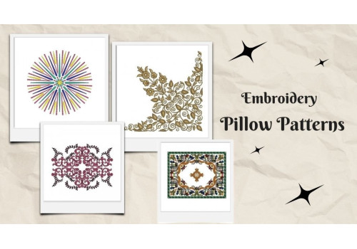 Embroidery Pillow Patterns