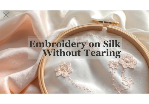 Best Techniques for Embroidery on Silk Without Tearing