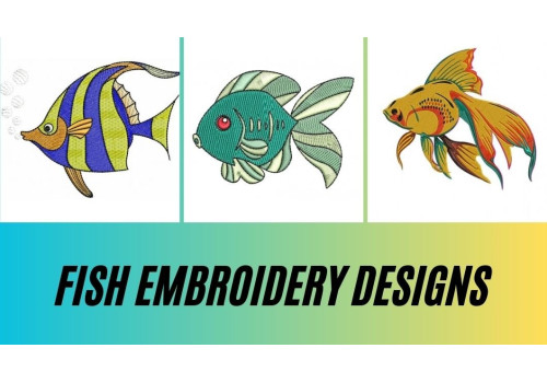 Fish Embroidery Designs