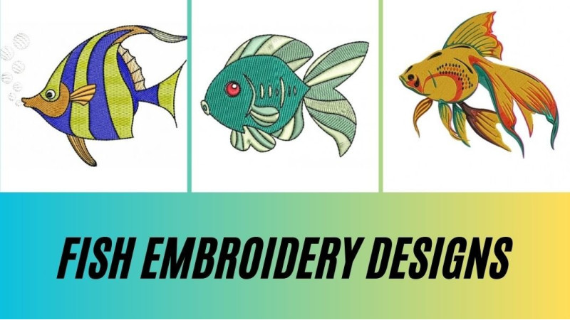 Fish Embroidery Designs