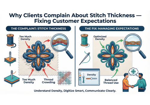 Why Clients Complain About Stitch Thickness — Fixing Customer Expectations
