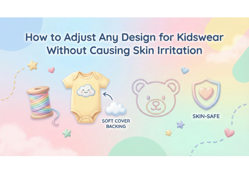 How to Adjust Any Design for Kidswear Without Causing Skin Irritation