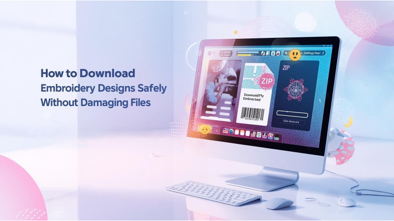 How to Download Embroidery Designs Safely Without Damaging Files