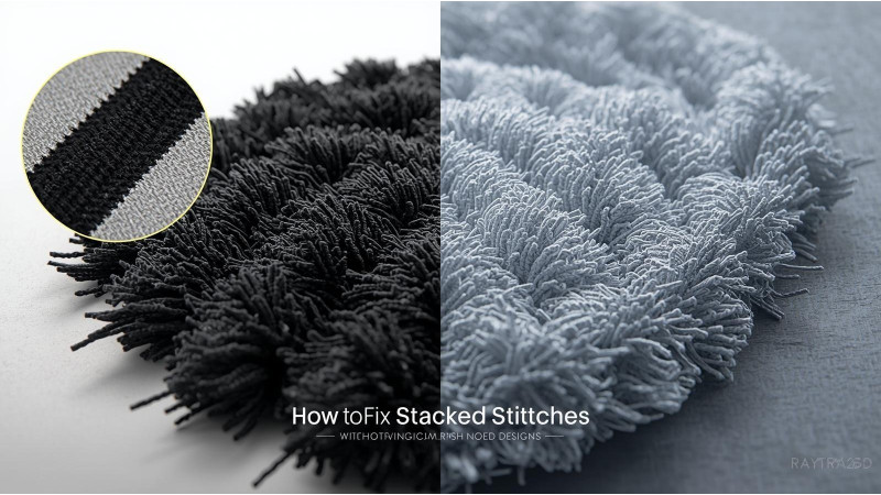 How to Fix Stacked Stitches in Downloaded Designs