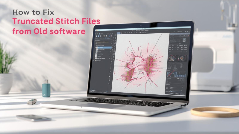 How to Fix Truncated Stitch Files from Old Software