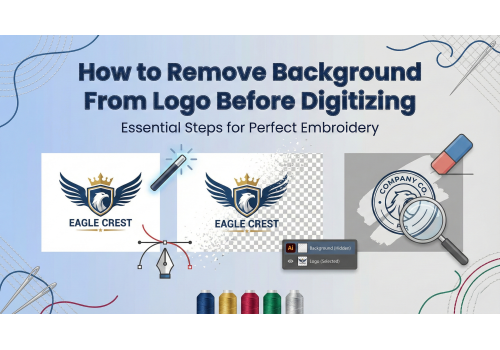 How to Remove Background From Logo Before Digitizing