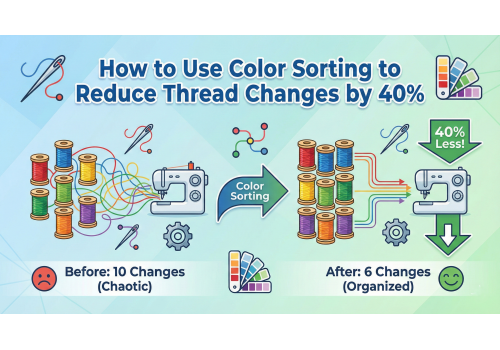 How to Use Color Sorting to Reduce Thread Changes by 40%