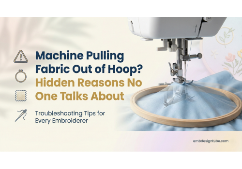 Machine Pulling Fabric Out of Hoop? Hidden Reasons No One Talks About