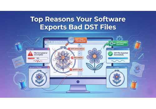Top Reasons Your Software Exports Bad DST Files