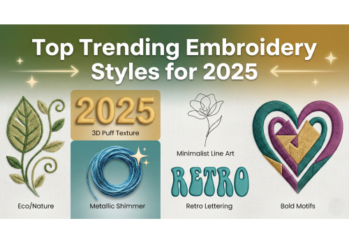 PostTop Trending Embroidery Styles for 2025