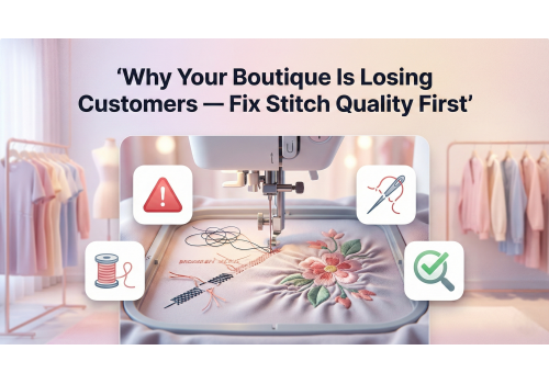 Why Your Boutique Is Losing Customers — Fixing Stitch Quality First