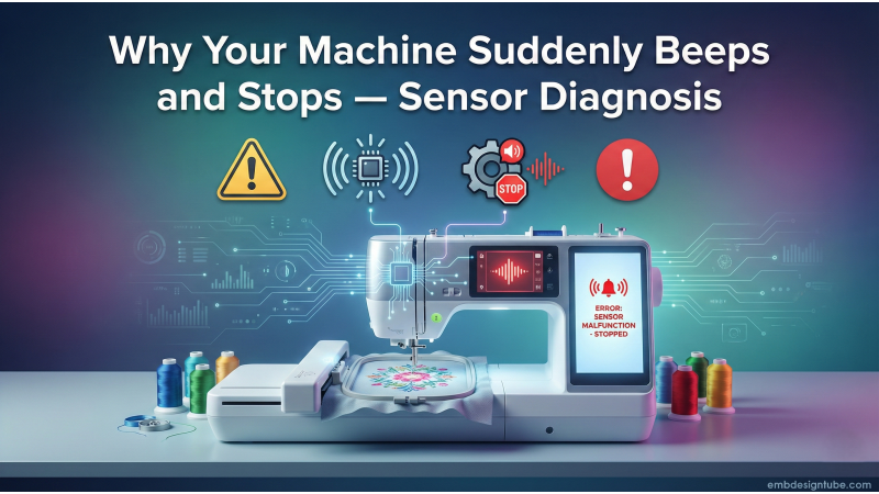 Why Your Machine Suddenly Beeps and Stops — Sensor Diagnosis